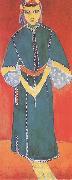 Henri Matisse Zorah Standing (mk35) oil painting on canvas